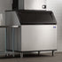 Manitowoc D970 48-inch ice storage bin installed beneath a modular ice machine