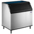Manitowoc D970 ice storage bin with front door open