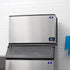 Manitowoc IDT1500A Indigo NXT ice machine installed on a compatible storage bin