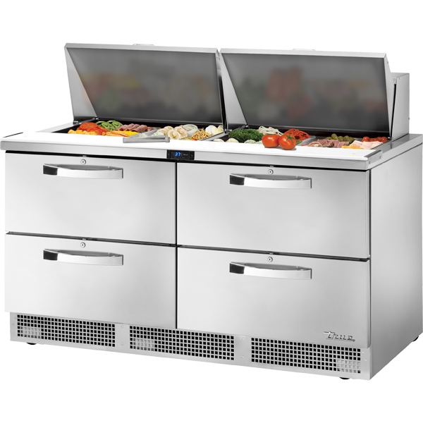 True TFP-64-24M-D-4~SPEC3 Drawered Food Prep Unit~Spec Package 3 ...