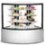 Marchia MBT-ST-C Flat Glass Refrigerated Bakery Display Corner Case