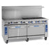 Imperial IR-8-G24 Restaurant Gas Range 72" with 24" Griddle, 8 Burners & 2 Ovens