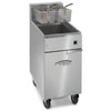 Imperial IFS-40 40lb Gas Deep Fat Fryer Floor Model W/ 2 Fry Baskets