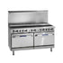 Imperial IR-12-SU Pro Series Gas Range 72" with (12) Burner Step-Up Oven Base