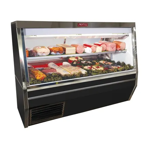 Howard McCray Narrow Depth 10' Double Duty LED Deli Case – SC-CDS34N-10
