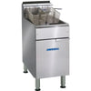 Imperial IFS-75 75lb Gas Floor Model Deep Fryer - 175,000btu