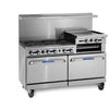 Imperial IR-4-G36-CC 60" 4 Burner Range With 36" Griddle & 2 Convection Ovens