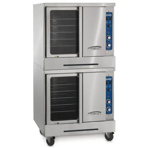 Imperial PCVE-2 Turbo-Flow Double Deck Electric Oven with Convection