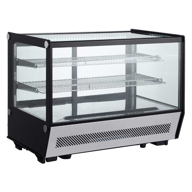 Marchia MDC160-ST countertop refrigerated straight glass display case