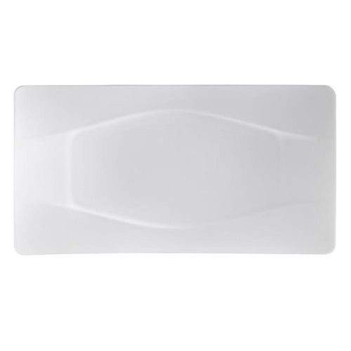 CAC Chinaware Modern Rect. Platter 13 1/2"