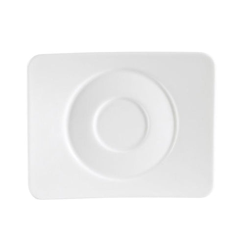 CAC Chinaware Modern Saucer For MDN-1 5 3/4"