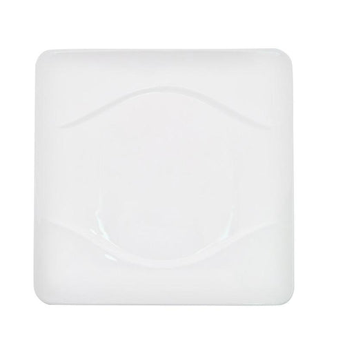 CAC Chinaware Modern Square Plate 7 1/2"