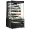 Marchia MDS48G 48" Black Open Air Refrigerated Merchandiser
