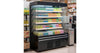 Marchia MDS72G 72" Black Open Air Refrigerated Merchandiser, 220V