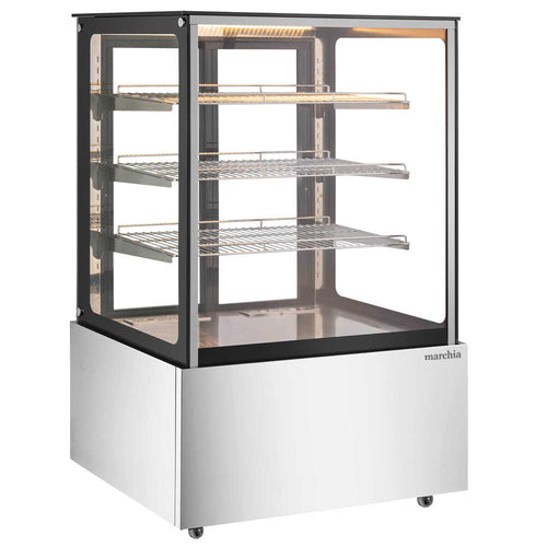 Marchia MH36-ST 36" Straight Glass Heated Display Warming Case