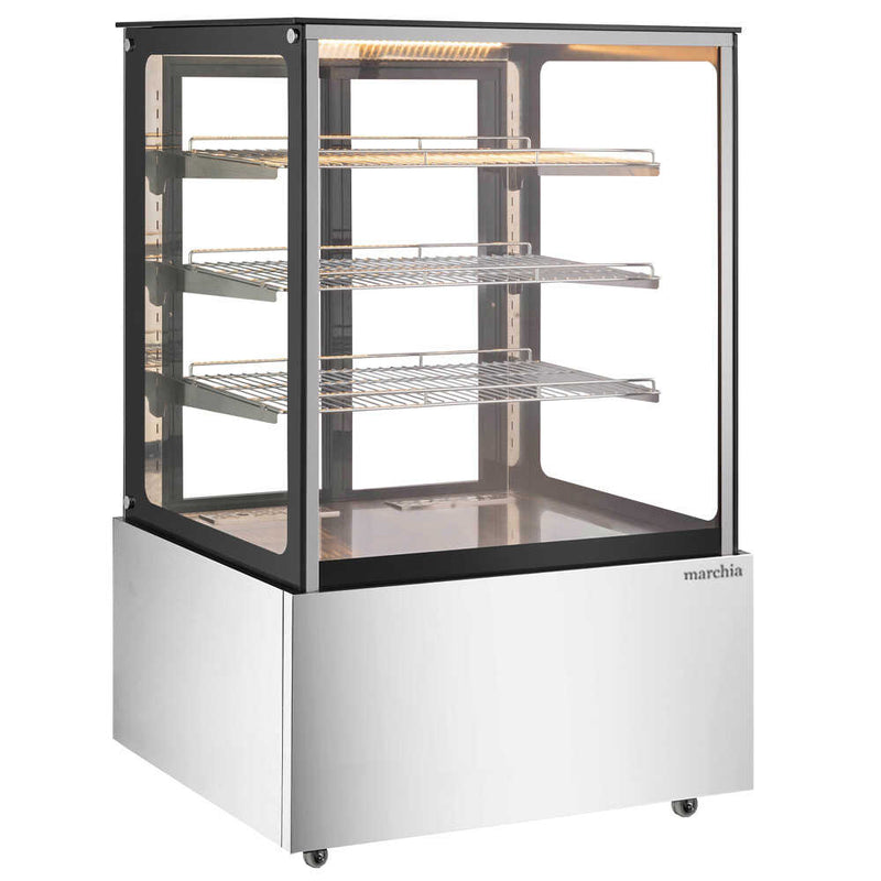 Marchia MH36-ST 36" Straight Glass Heated Display Warming Case