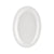 CAC Chinaware Maxwell-Narrow Rim Oval Platter N.R. 9-3/4