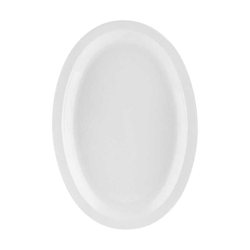 CAC Chinaware Maxwell-Narrow Rim Oval Platter N.R. 11-1/2"