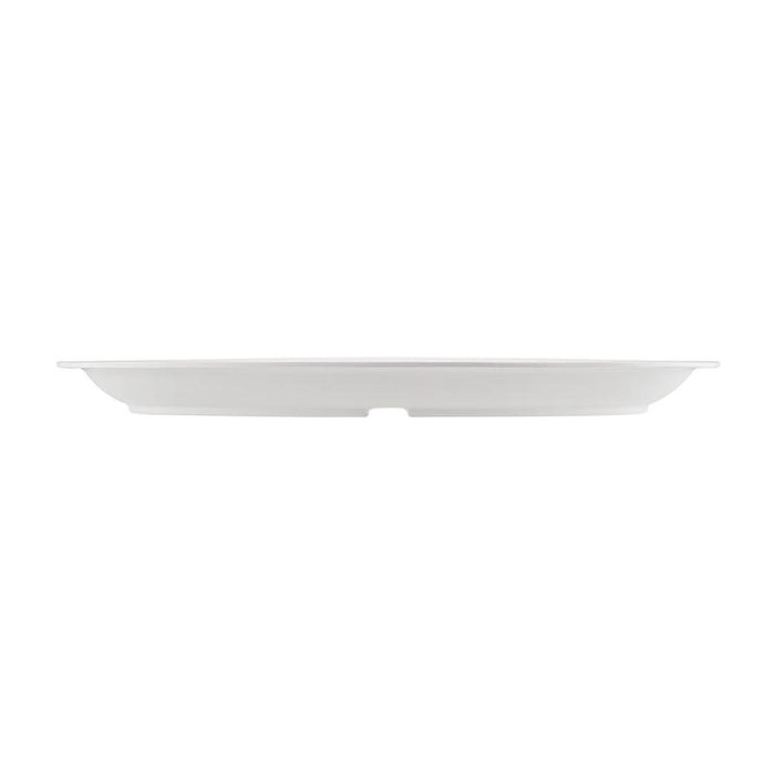 CAC Chinaware Maxwell-Narrow Rim Oval Platter N.R. 13-1/4"