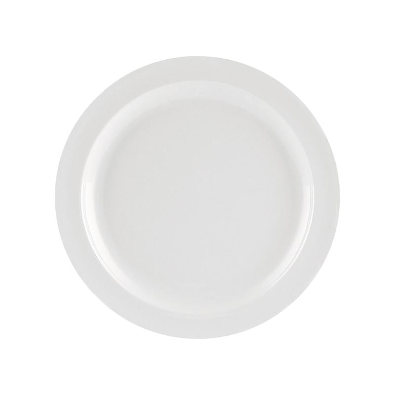 CAC Chinaware Maxwell-Narrow Rim Plate N.R. 9"