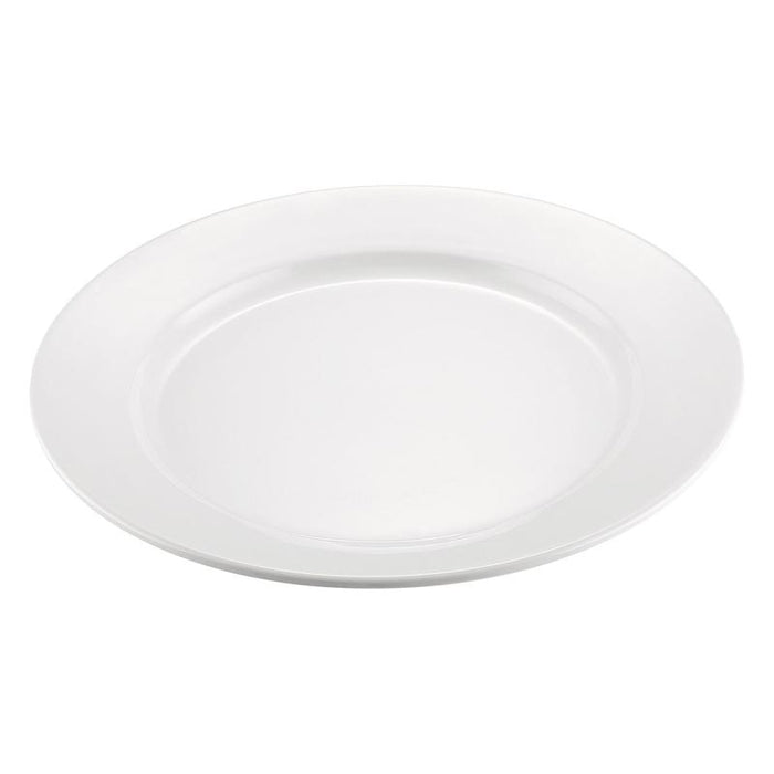 CAC Chinaware Maxwell-Rolled Edge Plate R.E. 12"