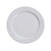 Yanco MM-6 6 1/4" Plate, Embossed Pattern Bone, White Durable China, Pack of 36 (3 Dz)