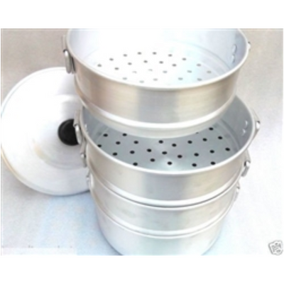 Momo Steamer Aluminum with  4 Compartments