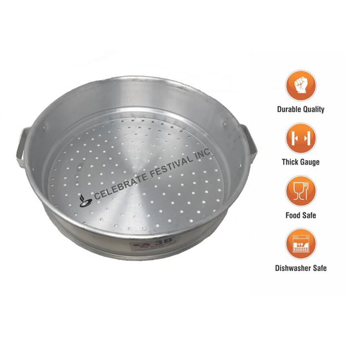 Momo Steamer Aluminum with  4 Compartments