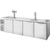True TDR108-RISZ1-L-S-SSSS-1 Reach-In Single Zone Refrigerator with Left Side Refrigeration System. Stainless Exterior and Solid Swing Doors