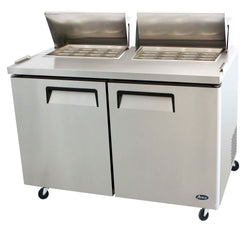 ATOSA MSF8307GR-NTCV — 60″ Refrigerated Mega Top Sandwich Prep. Table with Night Covers
