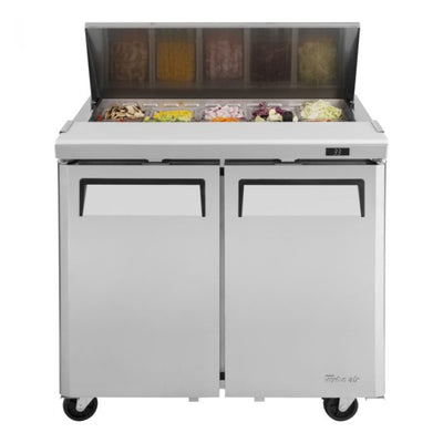 Turbo Air MST-36-N6 M3 Series Sandwich/Salad Unit with Two Sections 9.5 cu. ft.