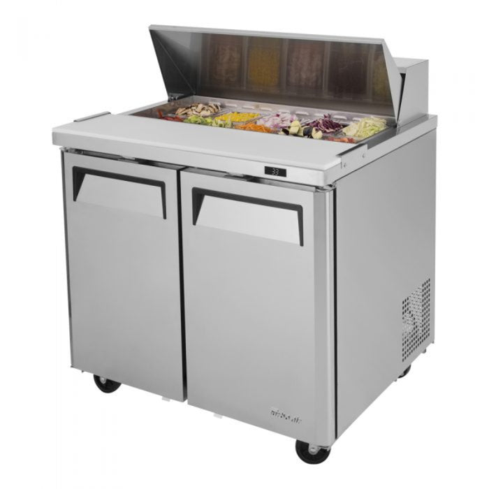 Turbo Air MST-36-N6 M3 Series Sandwich/Salad Unit with Two Sections 9.5 cu. ft.