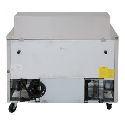 Turbo Air MST-48-12-N Rear Mount M3 Series Sandwich/Salad Unit with Two Sections 12.0 cu. ft