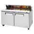 Turbo Air MST-60-N M3 Series Sandwich/Salad Unit with Two Sections 16 cu. ft.