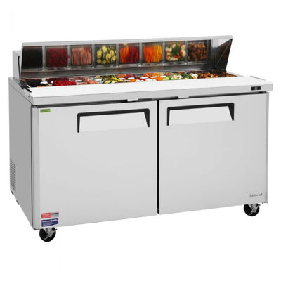 Turbo Air MST-60-N M3 Series Sandwich/Salad Unit with Two Sections 16 cu. ft.