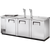 True TDD-4CT-S-HC Solid Swing Door Stainless Steel Club Top Direct Draw Beer Dispenser with Hydrocarbon Refrigerant)