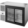 True TBR48-RISZ1-L-S-11-1 Reach-In Single Zone Refrigerator with Left Side Refrigeration System. Stainless Exterior and Glass Slide Doors