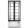 Marchia MVS800 34" Double-Door Vertical Refrigerated Cake Display Case