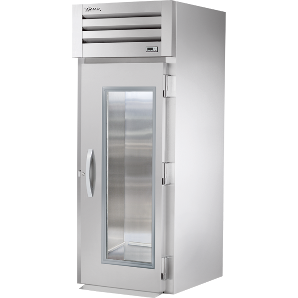 True STG1RRI-1G Roll-In Glass Swing Door Refrigerator