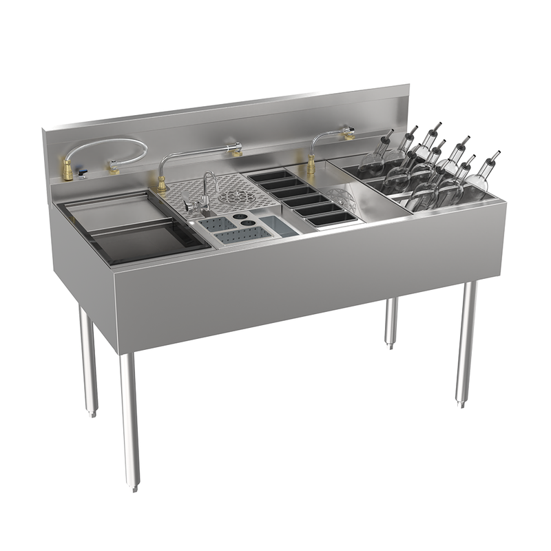 Krowne MoveWell Adaptive Station with Specialty Cocktail Kit Inserts – MW48-SC