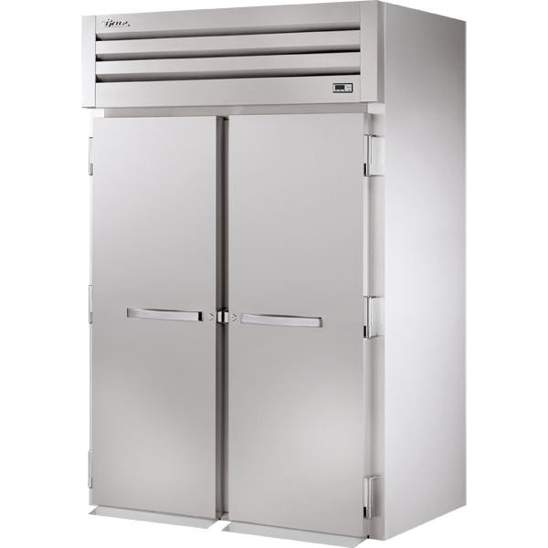 True STR2RRI89-2S-HC Roll-In Solid Swing Door 89" High Refrigerator