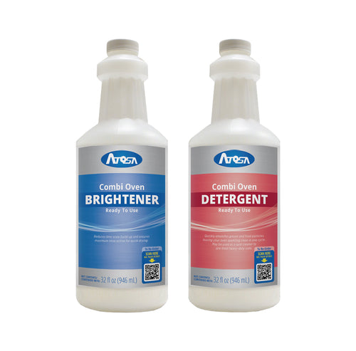 Atosa AT10SK Combi Oven Starter Kit - Detergent and Brightner (2 x 32oz/Case)