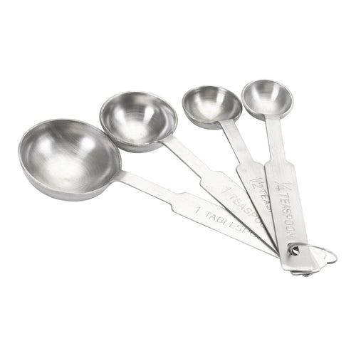 Adcraft DMS-4/PKG Stainless Steel Measuring Spoon Sets ( Pack of 2 )