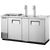 True TDD-3CT-S-HC Solid Swing Door Stainless Steel Club Top Direct Draw Beer Dispenser with Hydrocarbon Refrigerant