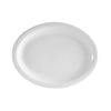 CAC Chinaware Clinton-Narrow Rim Oval Platter N.R. 10"