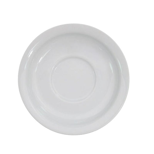CAC Chinaware Clinton-Narrow Rim Saucer For NCN-1, NCN-37 5 5/8"
