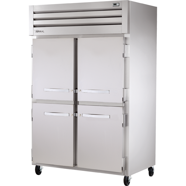 True STG2H-4HS Reach-In Solid Half Swing Door Heated Cabinet