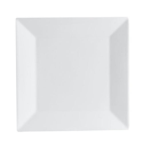 CAC Chinaware Niagara Square Plate 10"