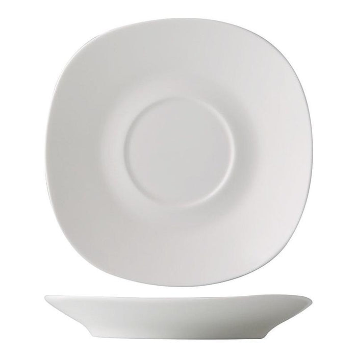 CAC Chinaware Niagara Square Saucer For NGA-1