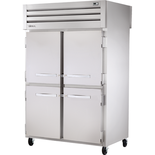 True STG2RPT-4HS-2S-HC Pass-Thru Solid Half Front/Rear Swing Doors Refrigerator